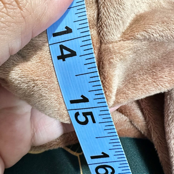 Skims Velour Track Pants Wide Leg Pull On Sienna Brown Women XL - Picture 6 of 8